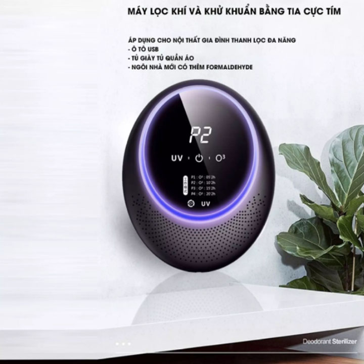 Máy Khử Mùi Lọc Không Khí Công NGhệ Kép Kaisa Villa - Hàng Nhập Khẩu