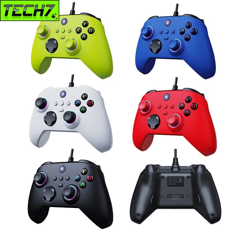 Gamepad Tay cầm chơi game XB01 có dây cho máy tính, laptop, máy game XOne hàng nhập khẩu