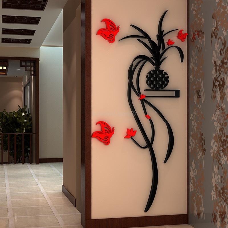 Tranh dán tường mica 3d decor khổ lớn trang trí tường nhà trang trí quán ăn, nhà hàng, phòng ngủ, nail, cafe