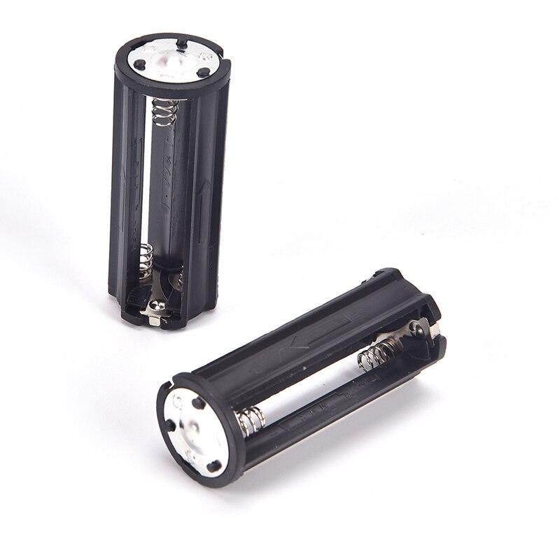 2 Cái/lốc Pin Cho 3X Pin AAA Hộp Đựng Pin Dành Cho 1.5V Cực Đen Cho Hàn hộp Bảo Quản