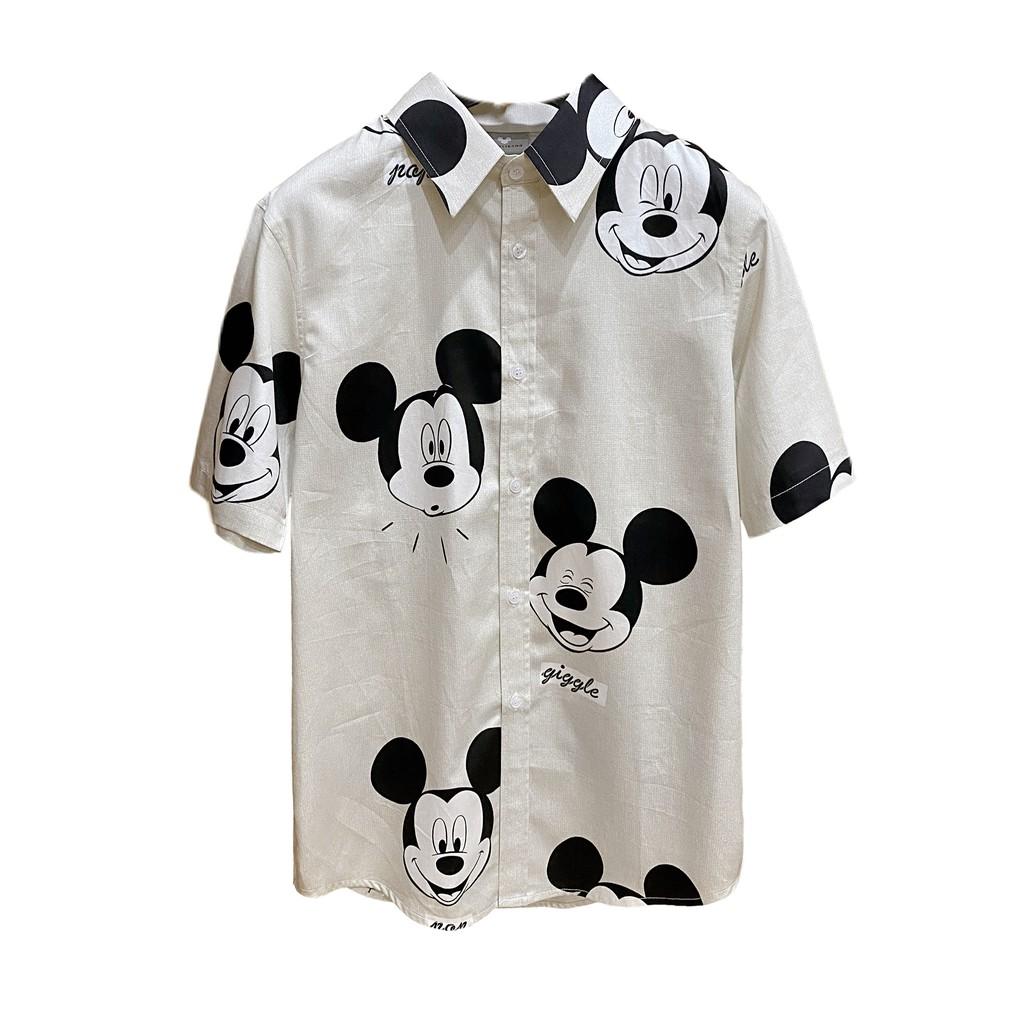 SƠ MI trắng Mickey