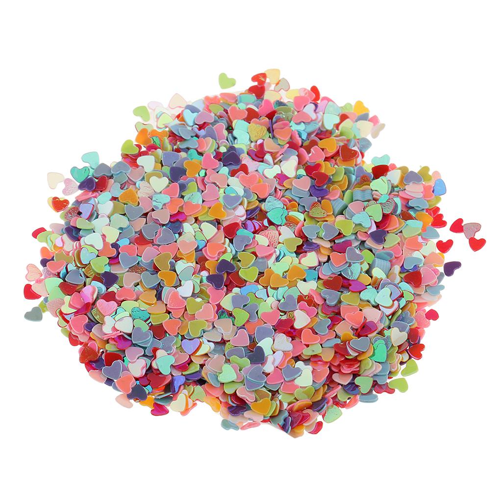 Rainbow Heart Table Confetti Wedding Birthday Hen Party Baby Shower Supplies