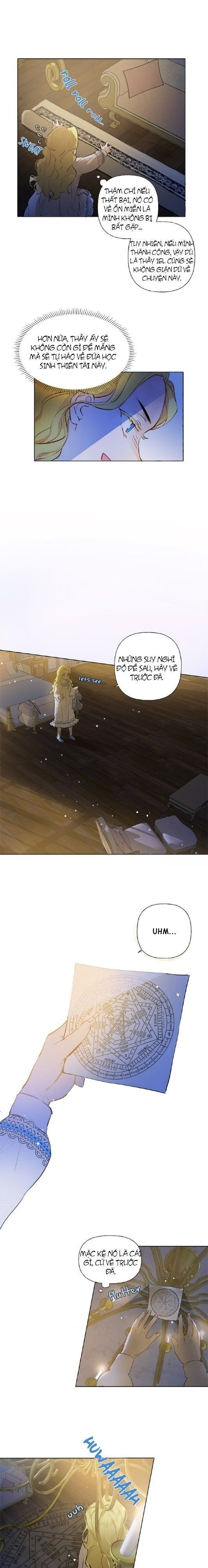 triệu hồi sư với mái tóc màu hoàng kim chapter 4 9