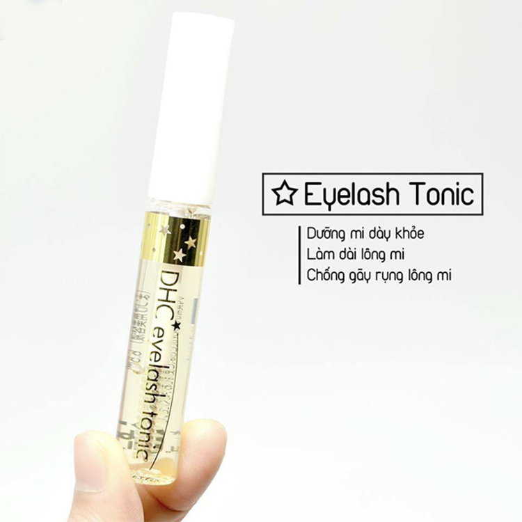 Dưỡng mi DHC Eyelash Tonic hỗ trợ kích thích mọc mi, làm dày, dài và chắc khỏe  lông mi - chiết xuất 100% từ thiên nhiên - OZ Slim Store