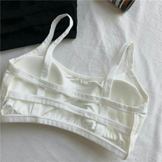 Áo Bra Học Sinh cotton thấm hút tốt.