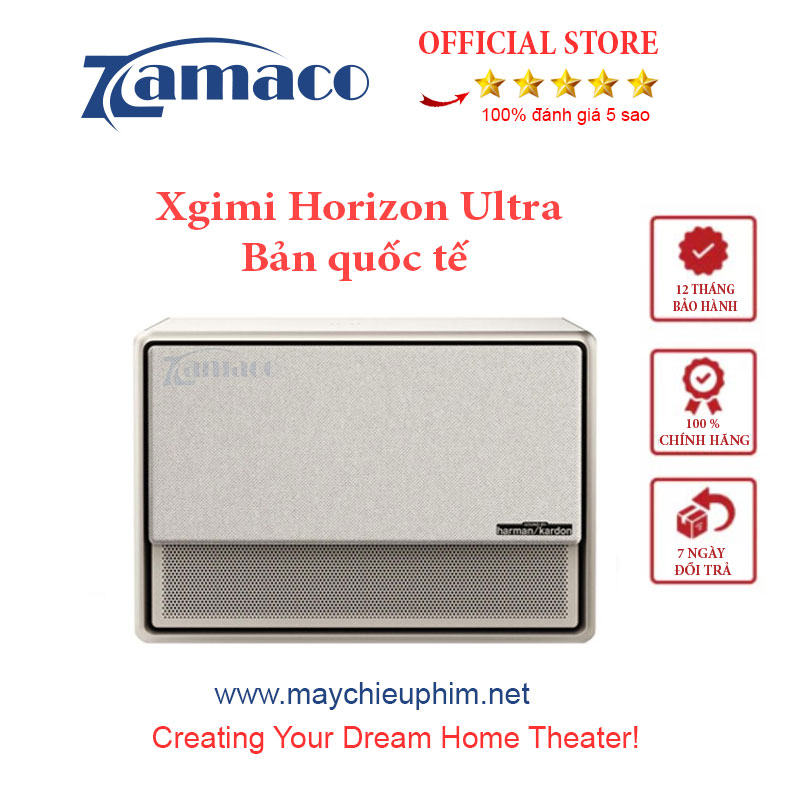 Máy chiếu 4K Xgimi Horizon Ultra - Hàng chính hãng, Bản Quốc Tế - ZAMACO AUDIO