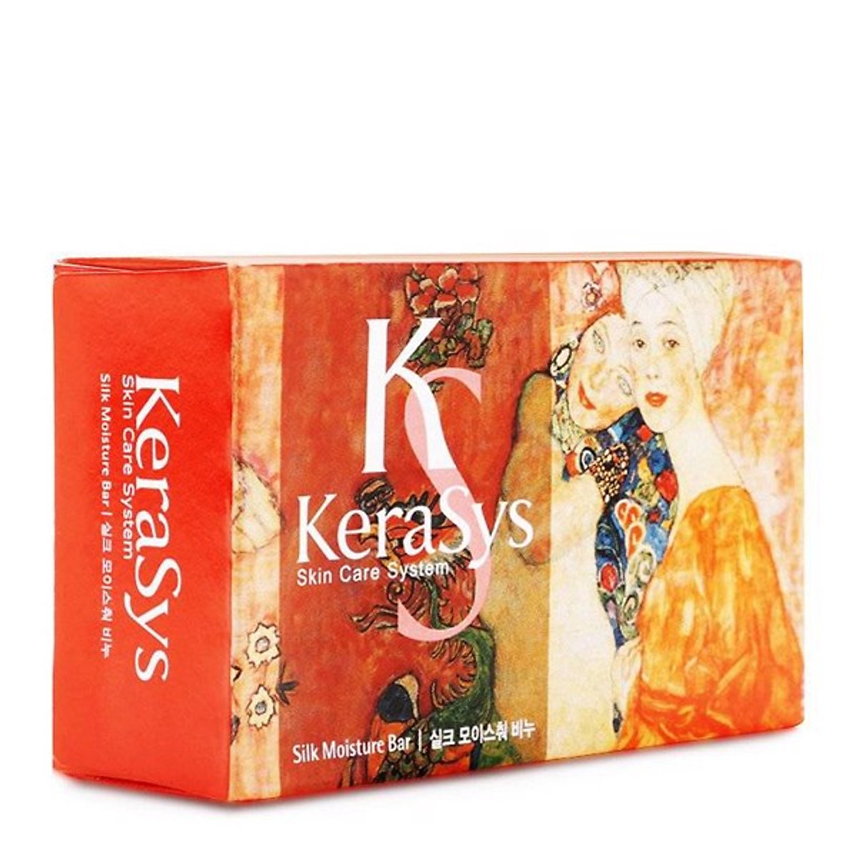 Xà Bông Tắm Kerasys Silk Moisture 100g (Da khô) - Đỏ