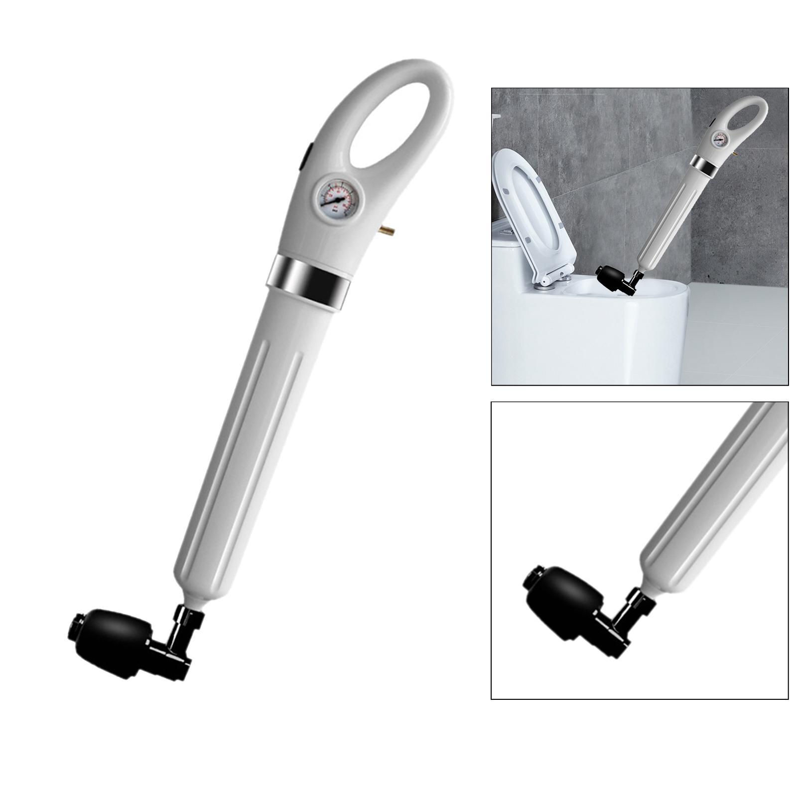 Toilet Air Pressure Inflator Plunger Pump Kit for Sink Clog Remover