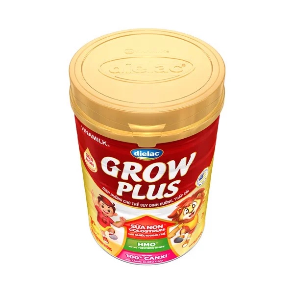 Hình ảnh HỘP SỮA BỘT  VINAMILK DIELAC GROW PLUS 1+ 900G (CHO TRẺ TỪ 1 - 2 TUỔI)