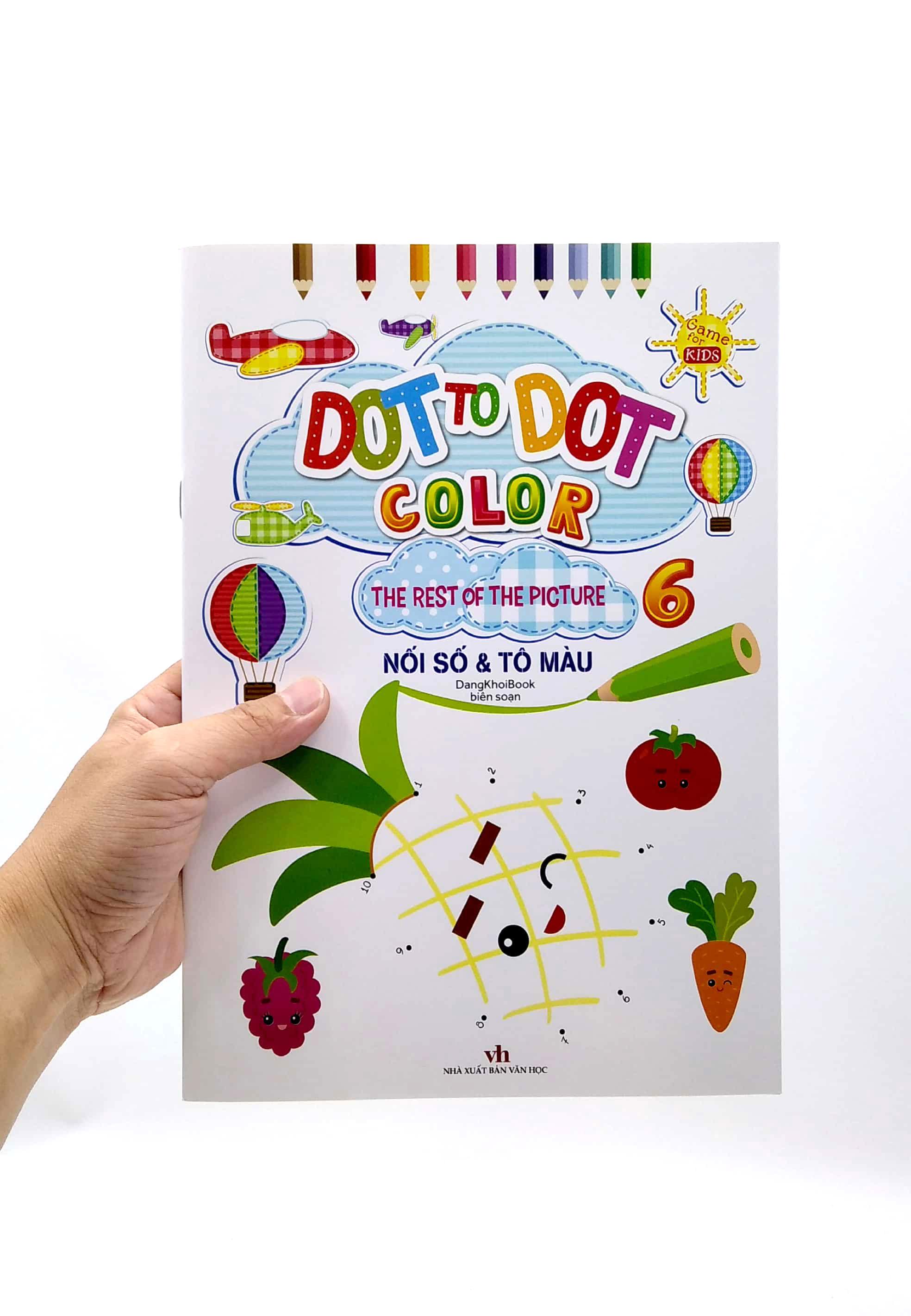 Dot To Dot Color - The Rest Of The Picture - Nối Số Và Tô Màu 6