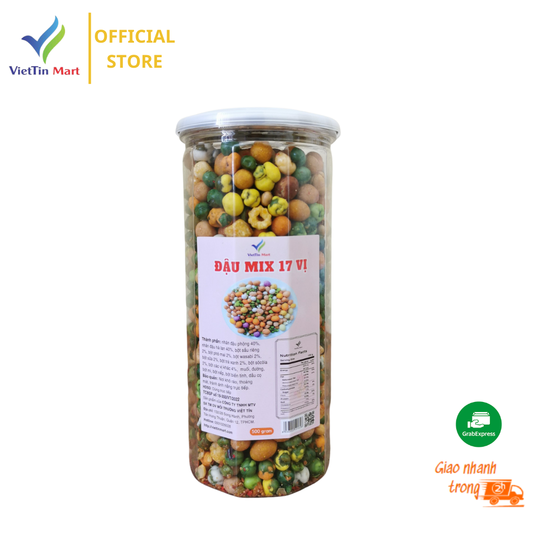 Đậu mix 17 vị Viettin Mart 500G