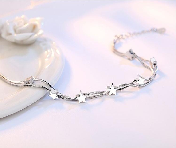 Lắc tay nữ thời trang hình ngôi sao may mắn LT39