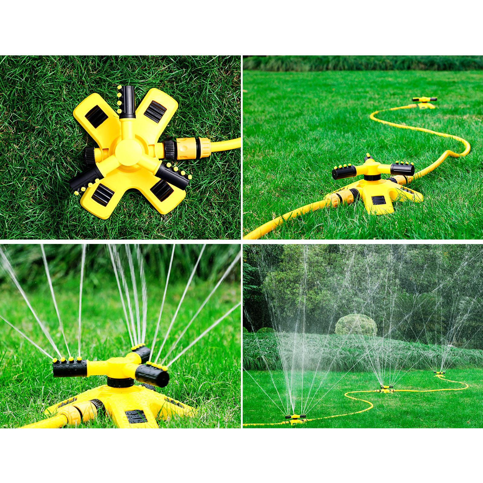 Máy Phun Nước Trong Vườn Xoay 360 ° Có Thể Điều Chỉnh 2 Chế Độ Phun