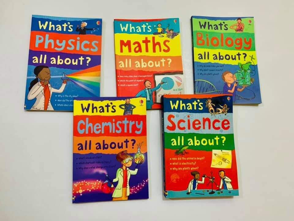 WHAT'S Maths, Chemistry, Physics, Science, Biology ALL ABOUT-5Q