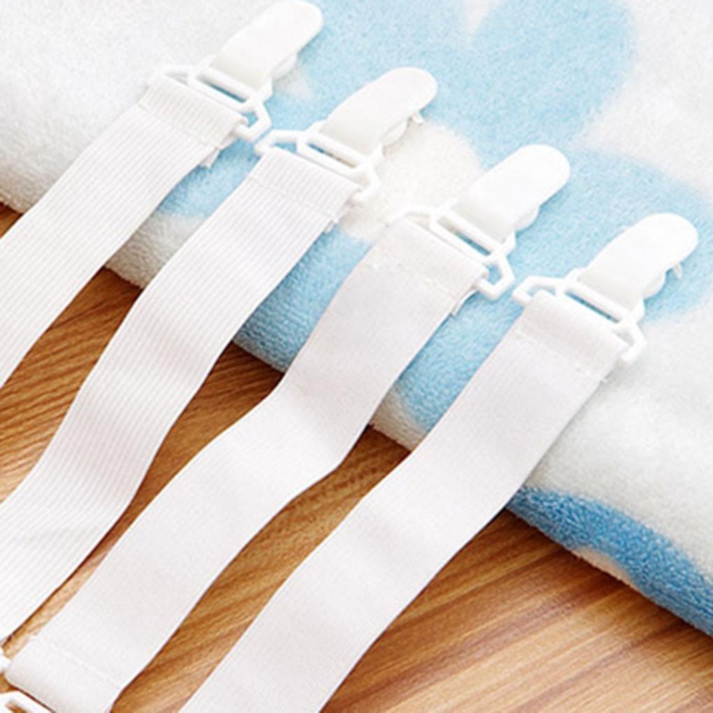 1pc Bed Sheet Fastener Elastic Sheet Strap Holder Blanket Pad Mattress Clip