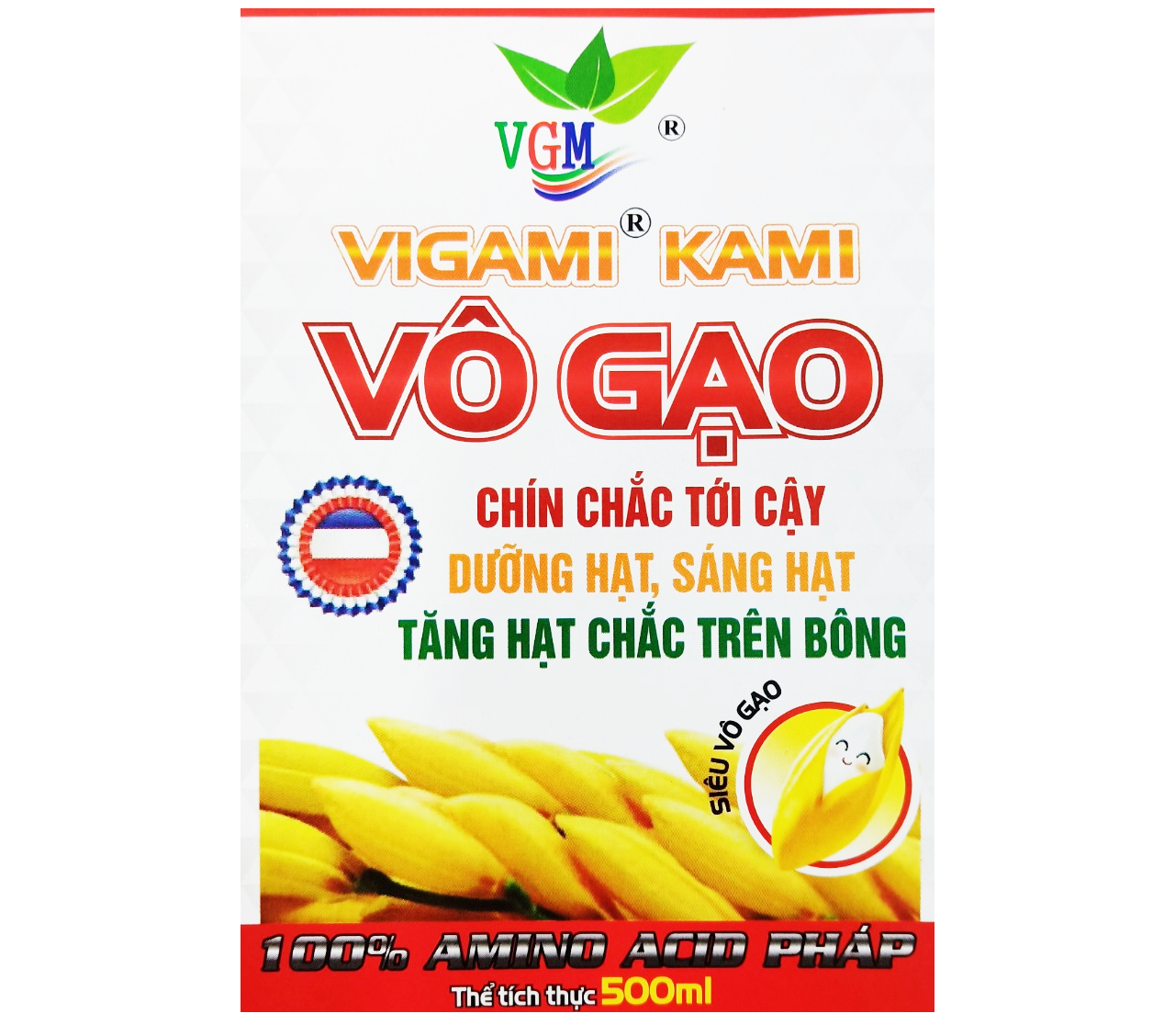 Phân bón VIGAMI KAMI vô gạo 500ML