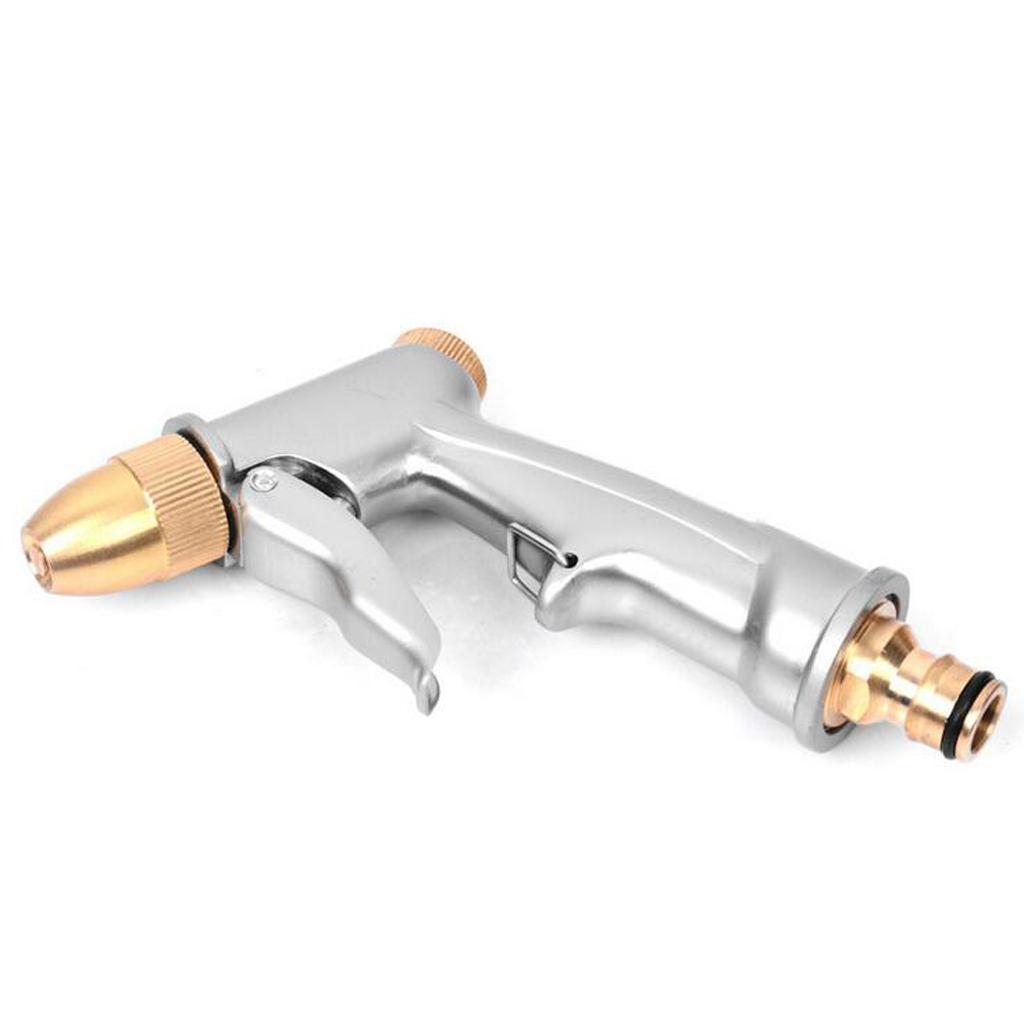 2 Garden Hose Nozzle Hand Sprayer Heavy Duty Metal Water Spray