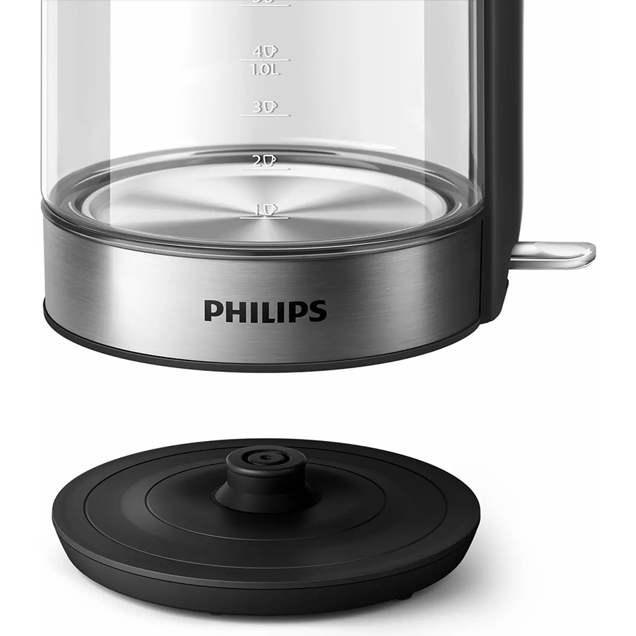 Hình ảnh Bình Đun Thủy Tinh PHILIPS HD9339/80 1.7lít - Hàng Chính Hãng