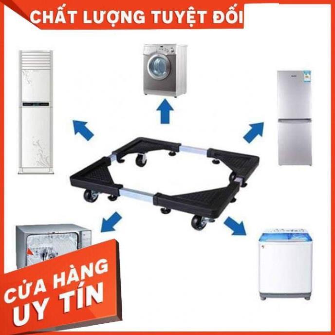 Chân kệ máy sấy, máy rửa bát, tủ lạnh, máy giặt có bánh xe