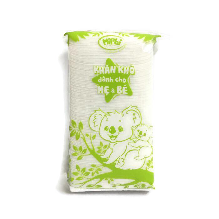 Khăn vải khô đa năng cao cấp Mipbi (260g/Gói)