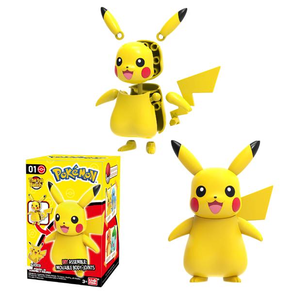 Đồ Chơi Lắp Ráp Nhân Vật Pokemon Pikachu Ngộ Nghĩnh - Pokemon Toys 8122
