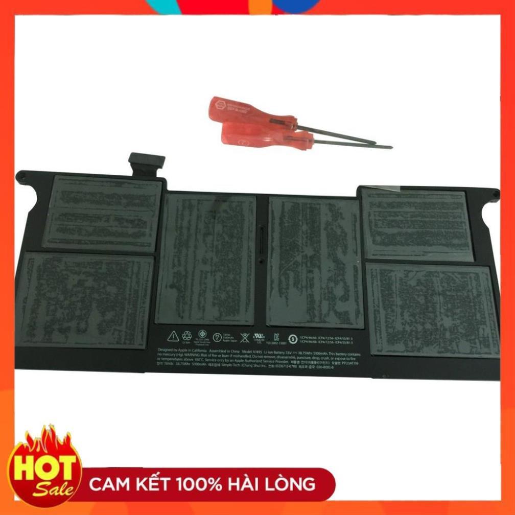 Pin Dùng Cho Laptop Macbook Air 11&quot; A1370 2011 A1465 2012 2013 A1406 A1495 2014