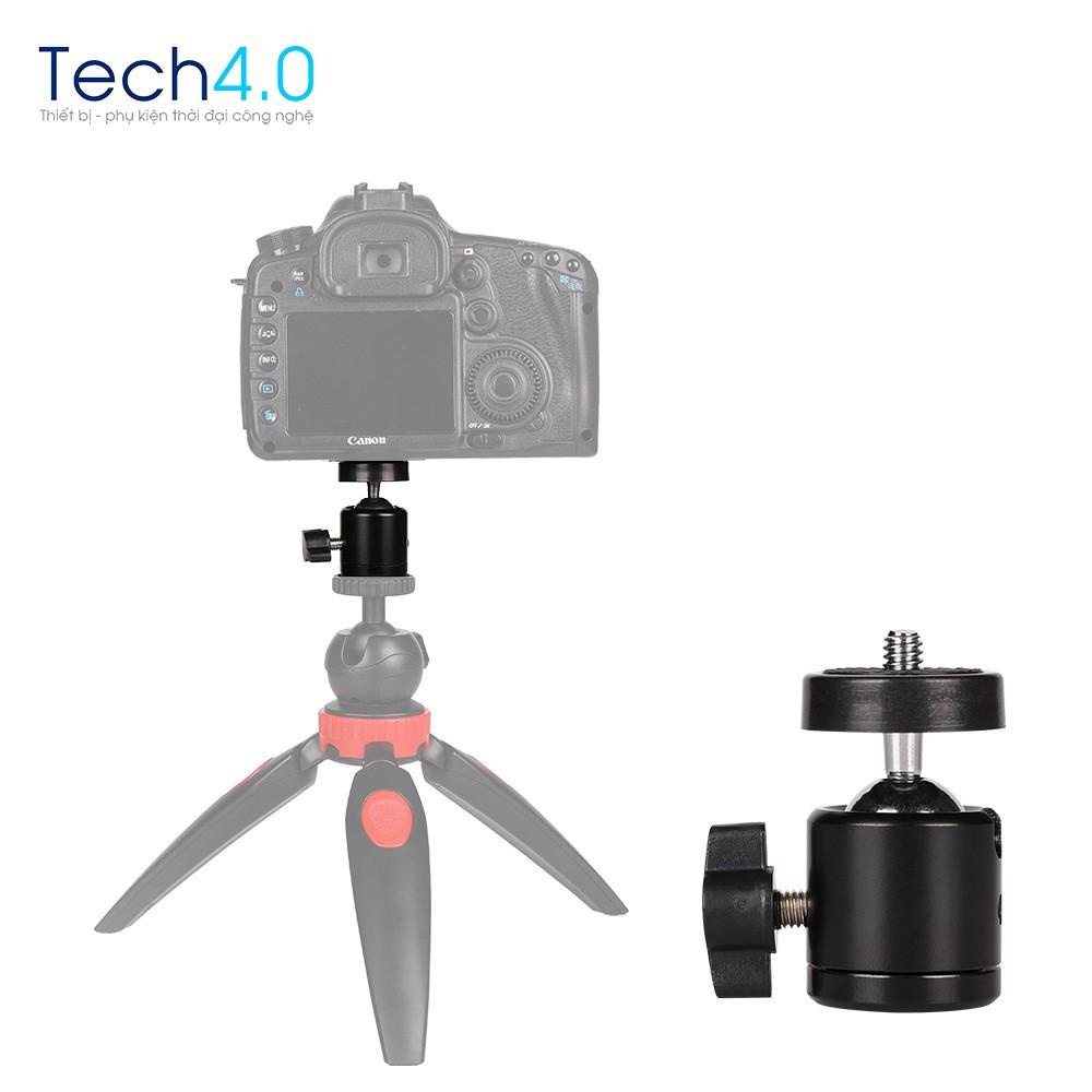 Đầu bi ballhead xoay 360 độ dành cho chân máy tripod 3 chân