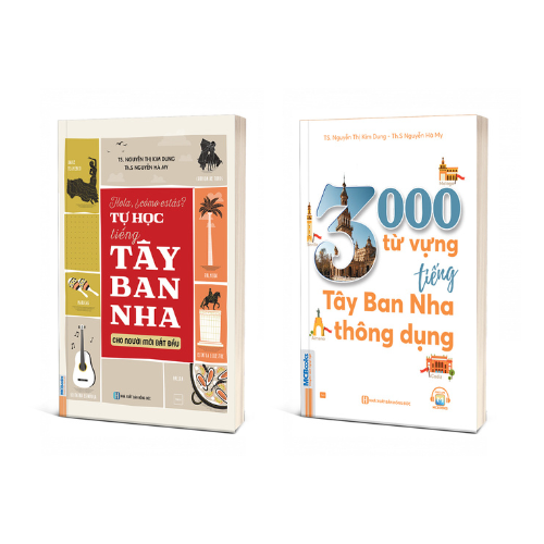 Combo 2 Cuốn Tự Học Tiếng Tây Ban Nha Cho Người Mới Bắt Đầu