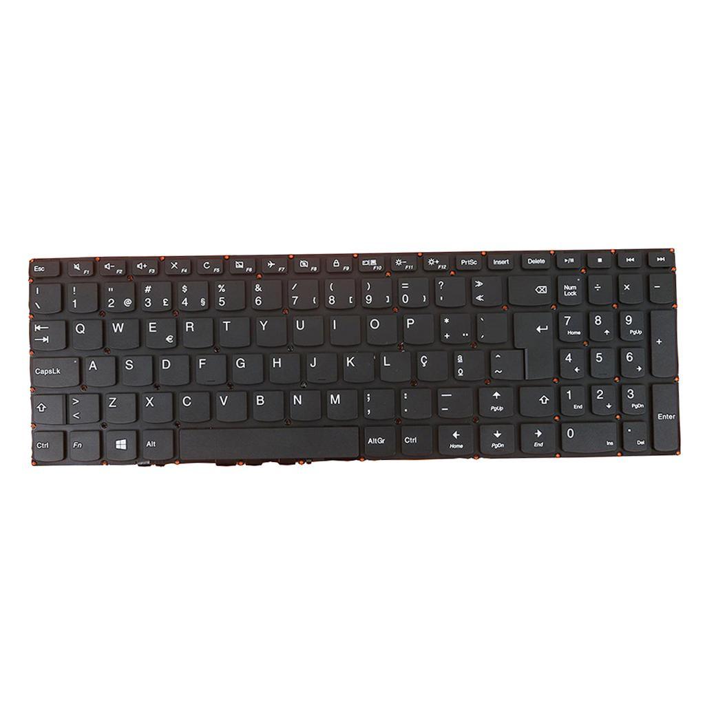 Replacement Black Keyboard Portuguese for Lenovo IdeaPad 110-15IBR Series