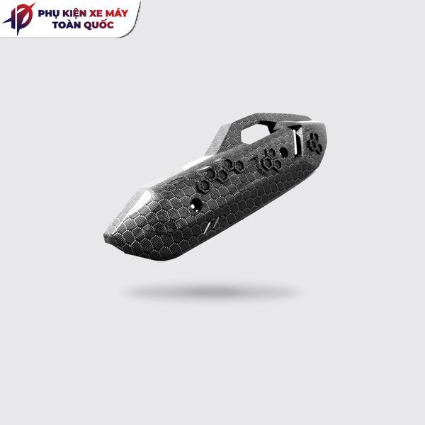 Ốp pô AB 160 125 cc 2023 cacbon-che pô xe Air Blade Airblade