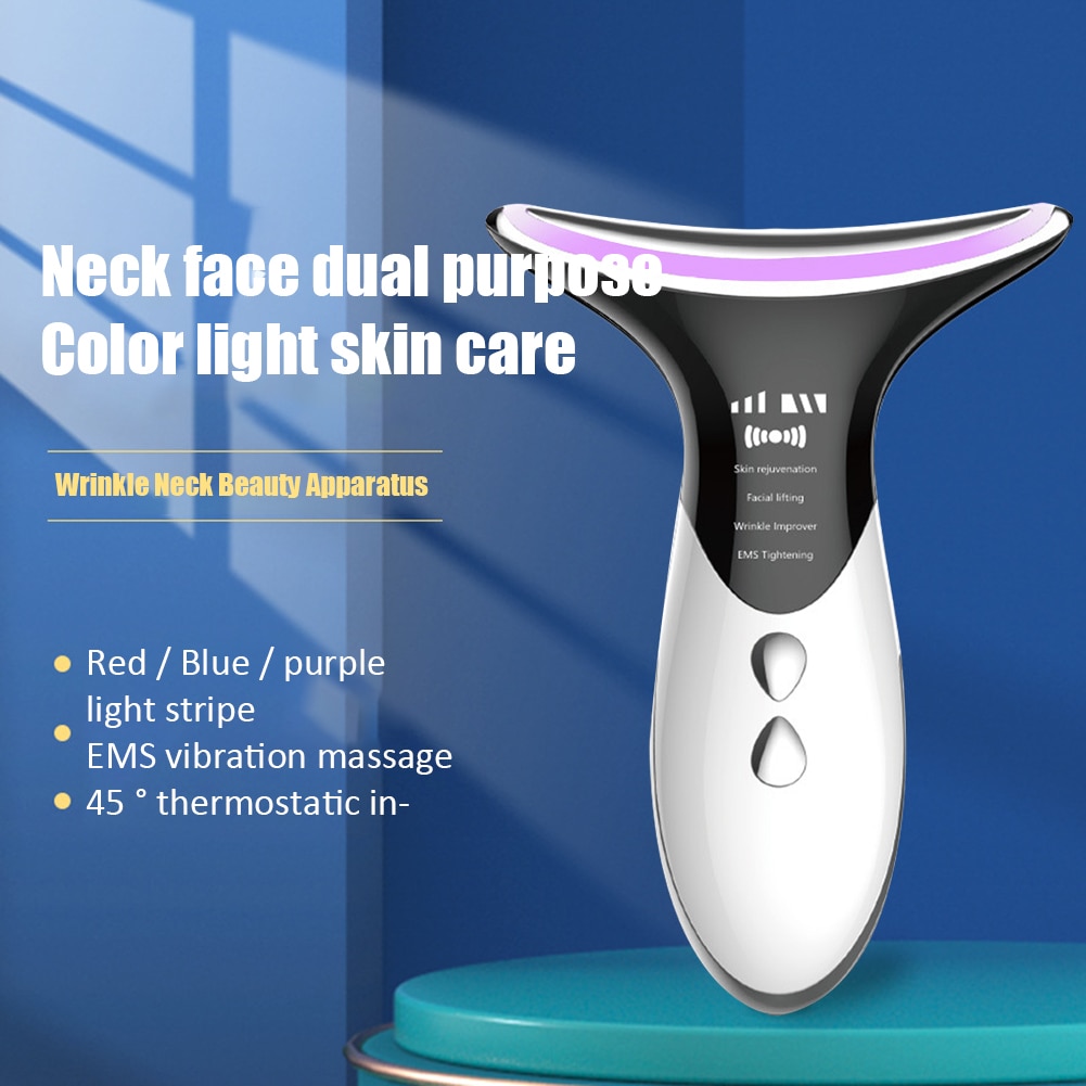 Máy massage cơ mặt chống nhăn cổ Neck Anti Wrinkle Face Lifting Beauty Device