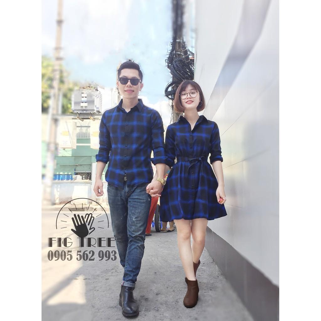 COUPLE  SỌC CARO XANH MÃ 149A