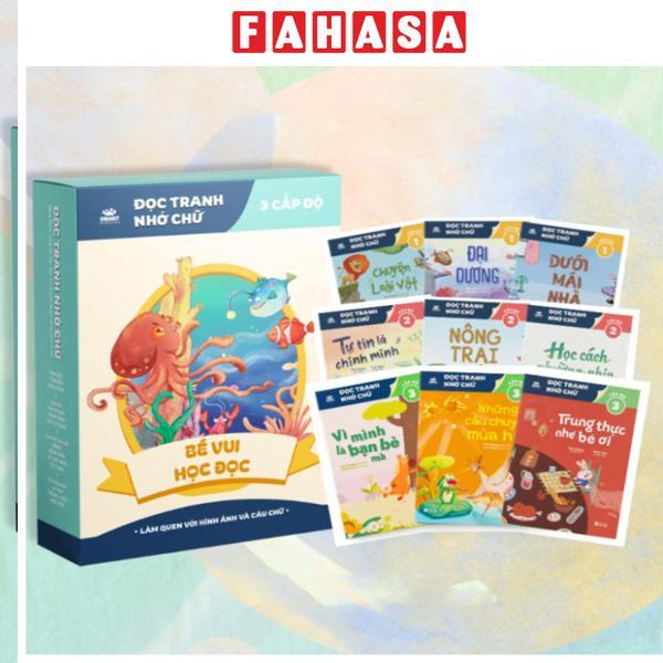 Sách - Boxset Đọc Tranh Nhớ Chữ - Bé Vui Học Đọc (Bộ 9 Cuốn)