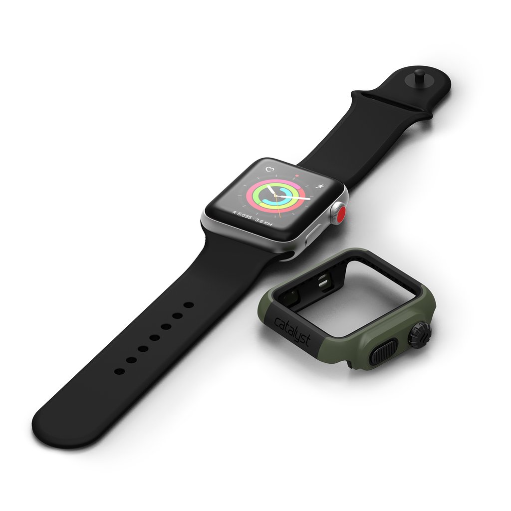 Vỏ ốp bảo vệ Apple Watch Series 3 & 2 42mm Catalyst Impact - Hàng chính hãng