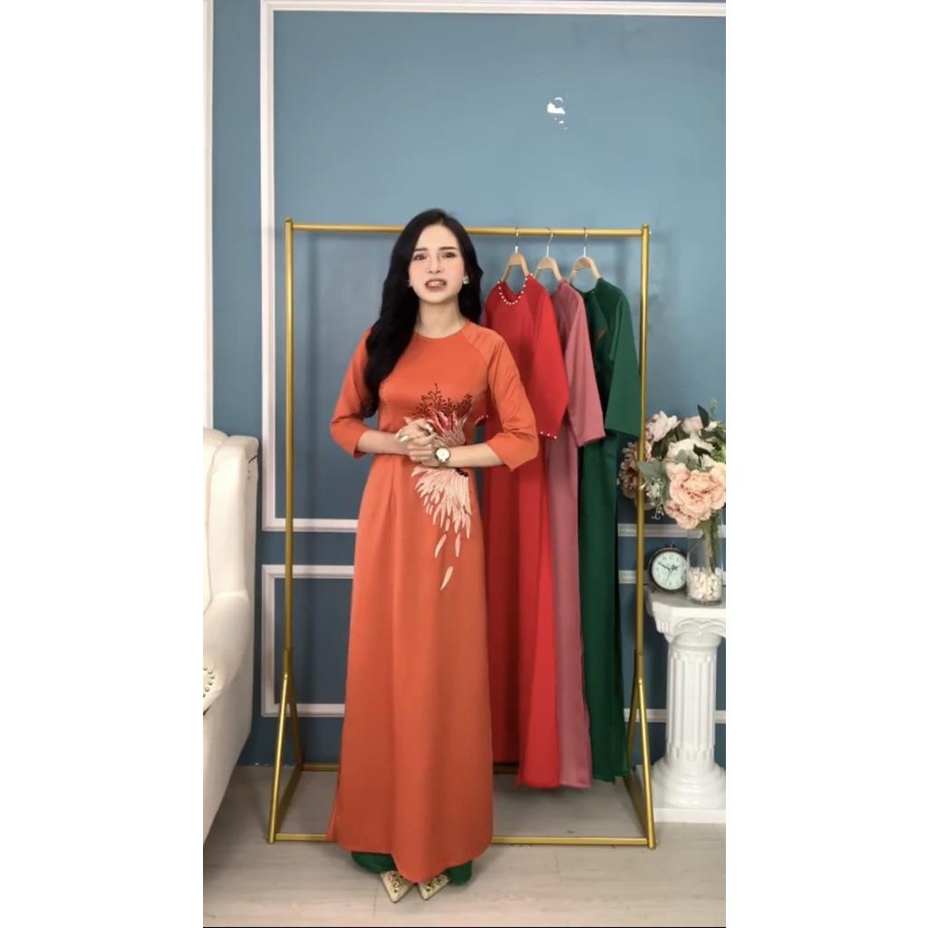 áo dài tây thi cao cấp [MẪU HOT 2021]