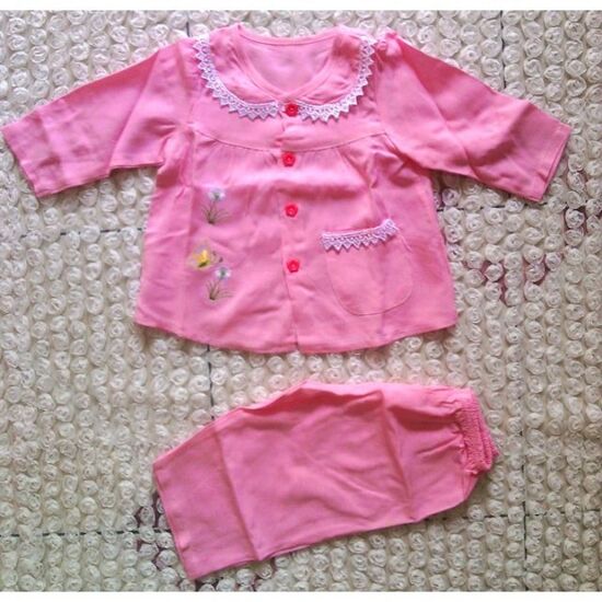 Bộ Tole dài tay cổ viền ren cực đẹp cho bé yêu từ 7-16kg