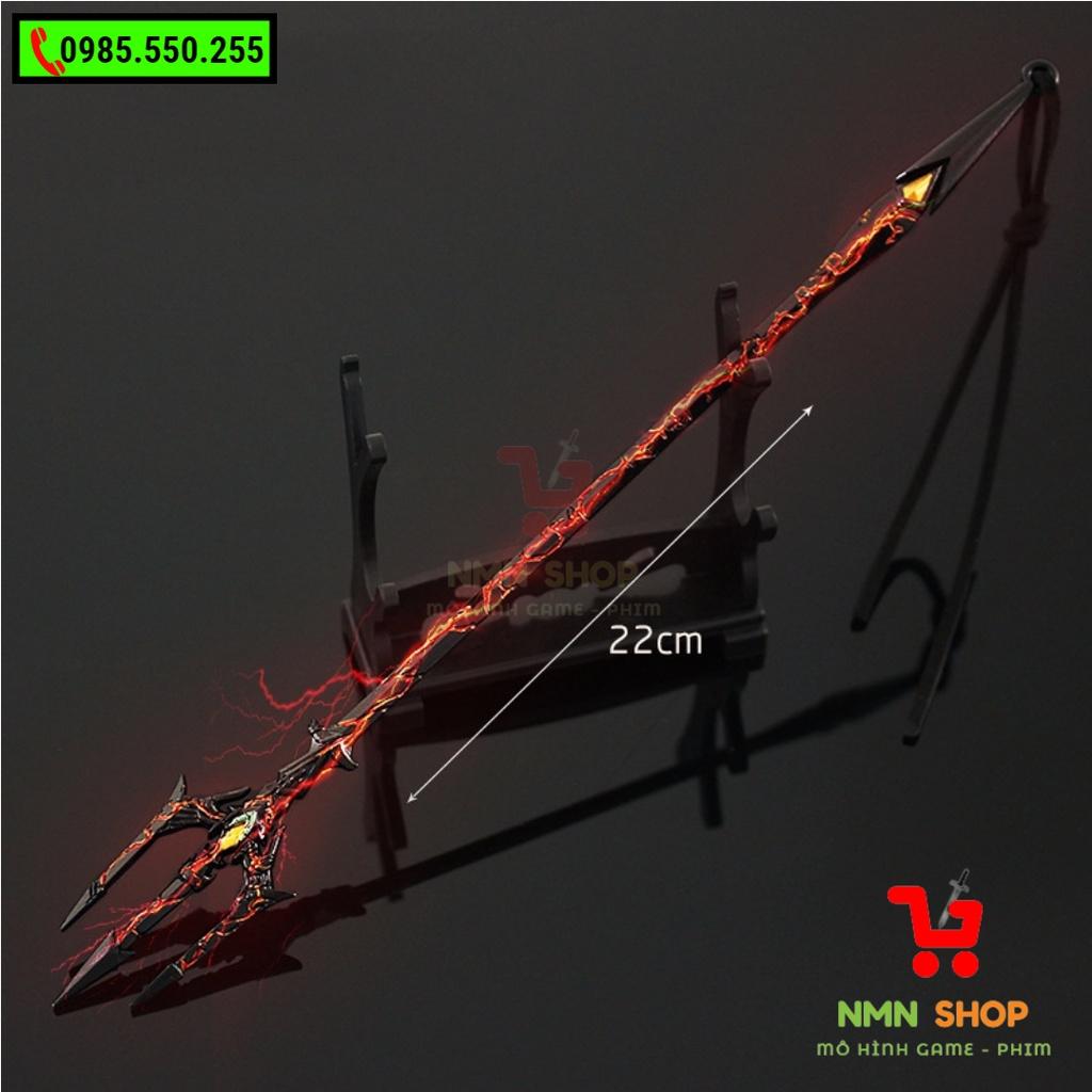 Mô hình phim Đấu La Đại Lục - Hải thần tam xoa kích 22cm