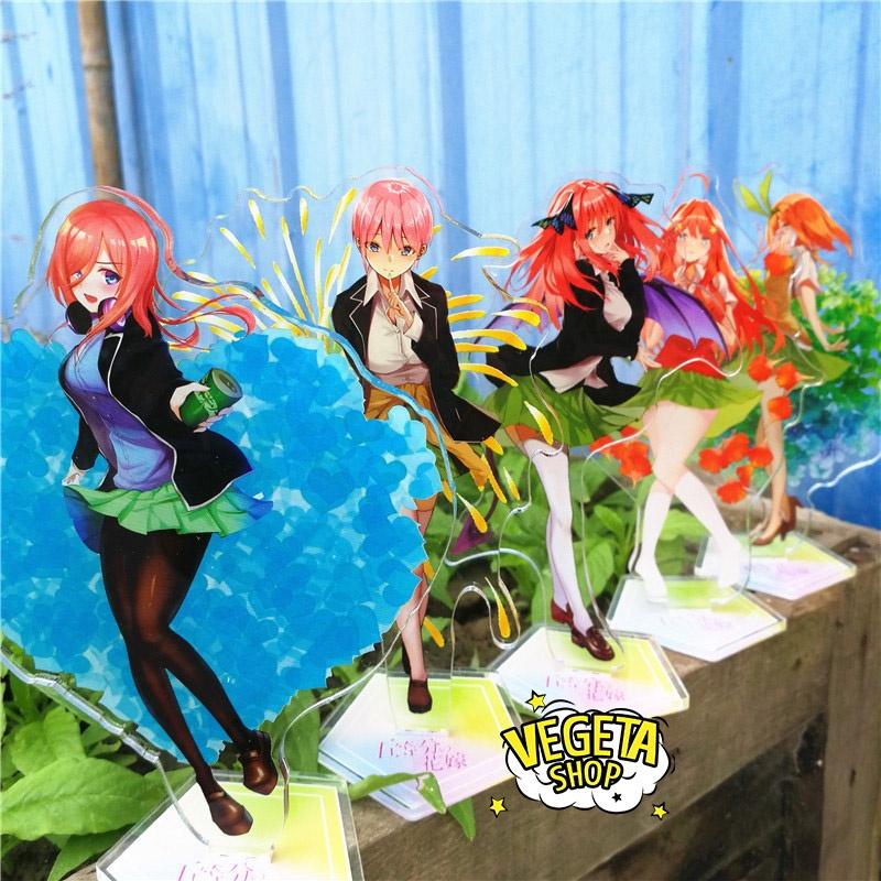 Mô Hình Tượng Standee Acrylic Mica 2 mặt - Nhà có 5 nàng dâu - Gotoubun no Hanayome - Ichika Nino Miku Yotsuba Itsuki