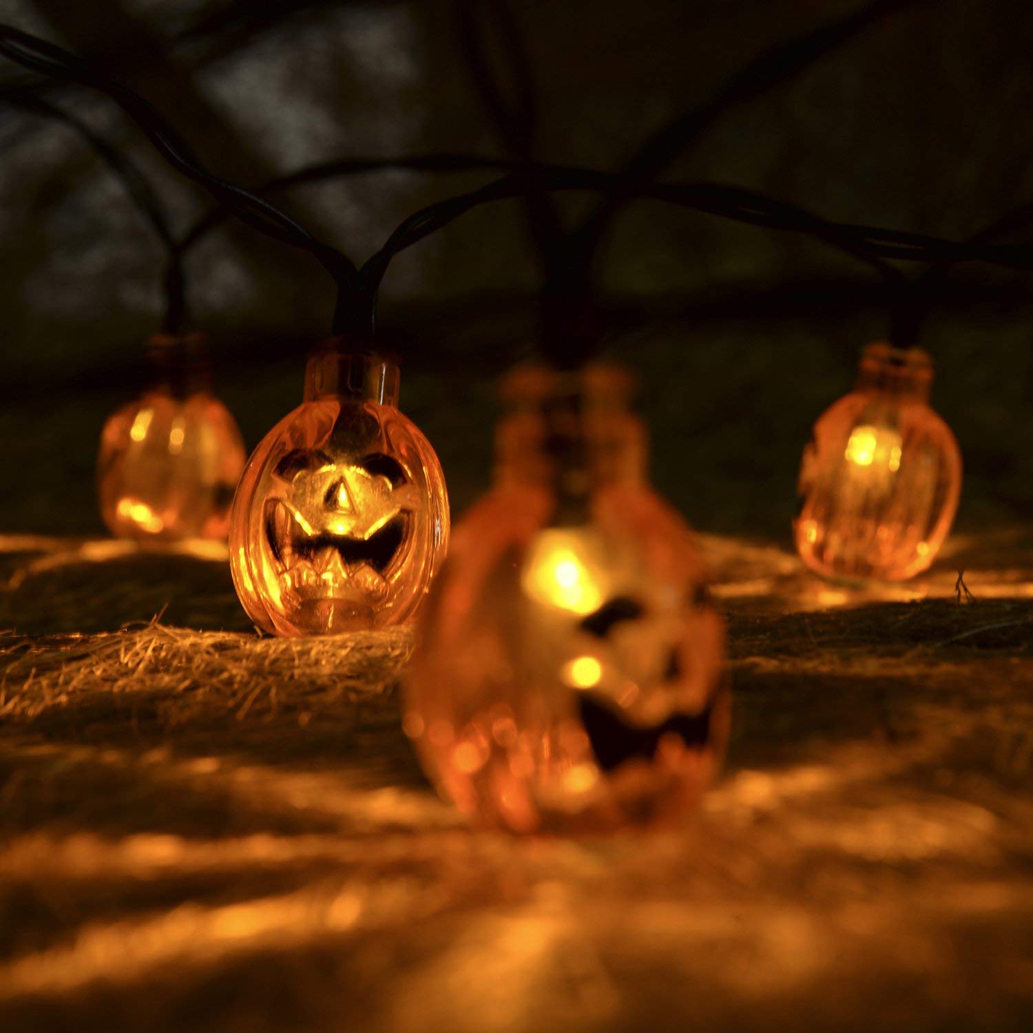 Dây đèn led trang trí bí ngô Halloween GV-PHSL-2