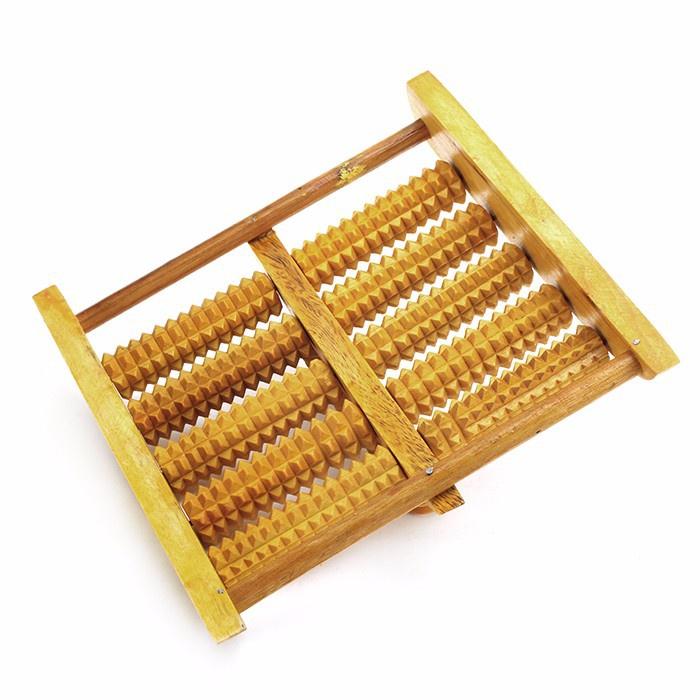 DỤNG CỤ MASSAGE CHÂN 5 BÀN GIÚP CHO ĐÔI CHÂN ĐƯỢC ĐẢ THÔNG KINH MẠCH CHẤT LIỆU GỖ TỰ NHIÊN CAO CẤP
