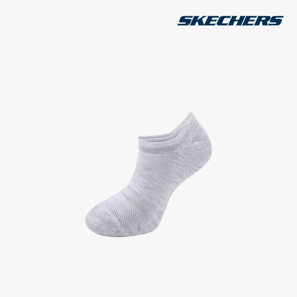 SKECHERS - Set 3 đôi vớ nam cổ thấp thời trang Microfiber Non Terry S115749