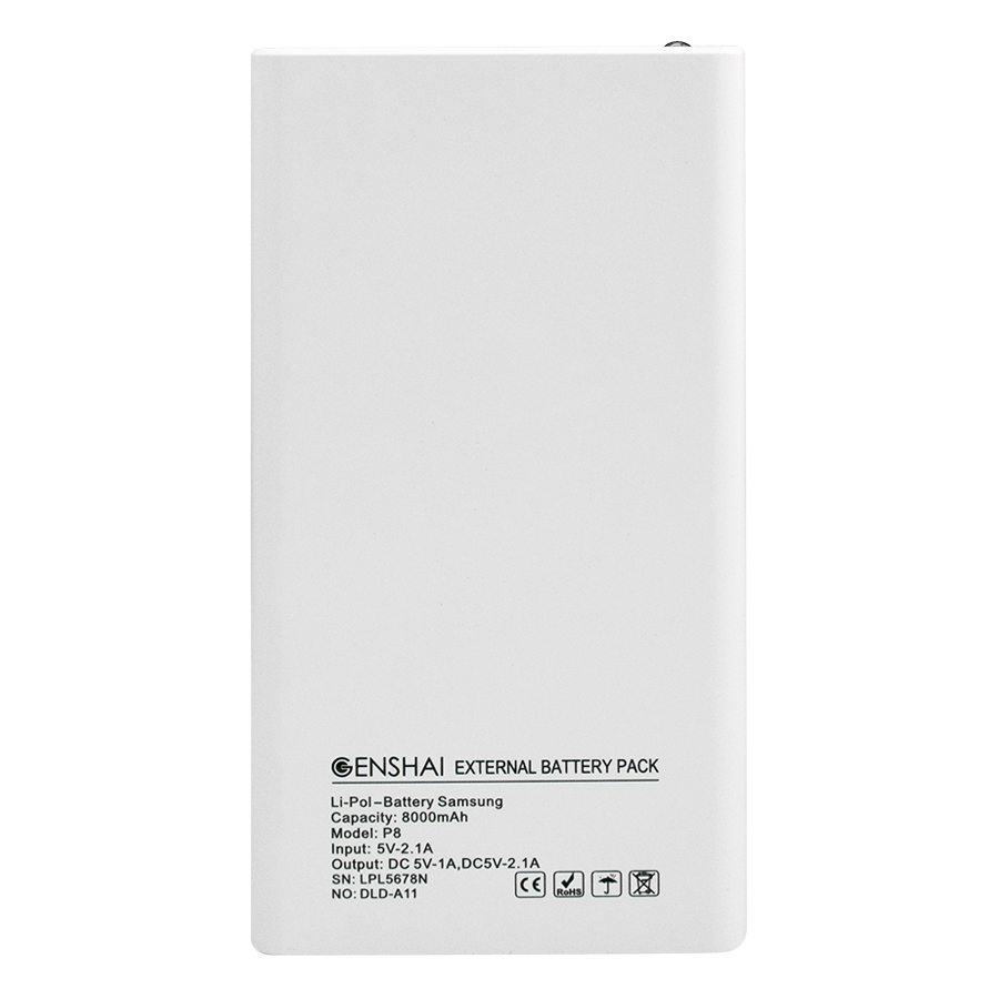Pin Dự Phòng Genshai P8 8000mAh