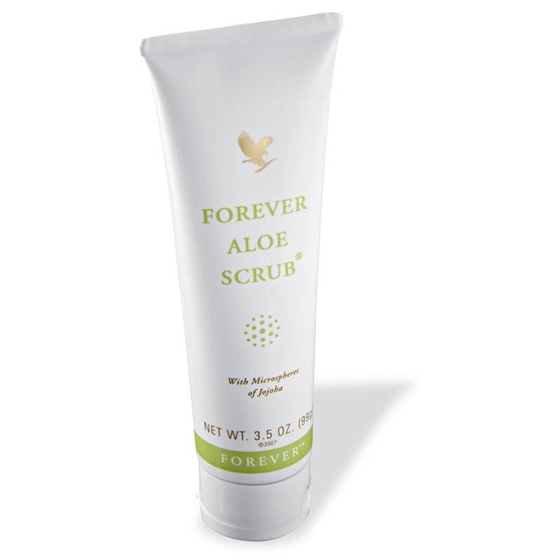 Combo 2 tuýp sữa rửa mặt và toàn thân hạt cát giúp tẩy tế bào chếtForever Aloe Scrub (#238) (99gr/tuýp)