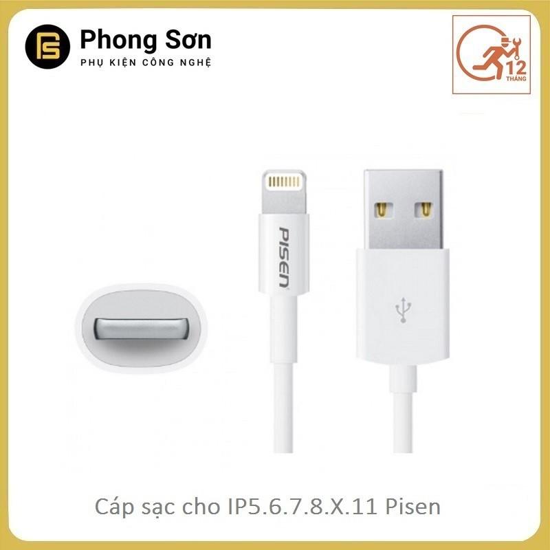 Combo Bộ cáp sạc 1A pisen - Hàng Chính Hãng