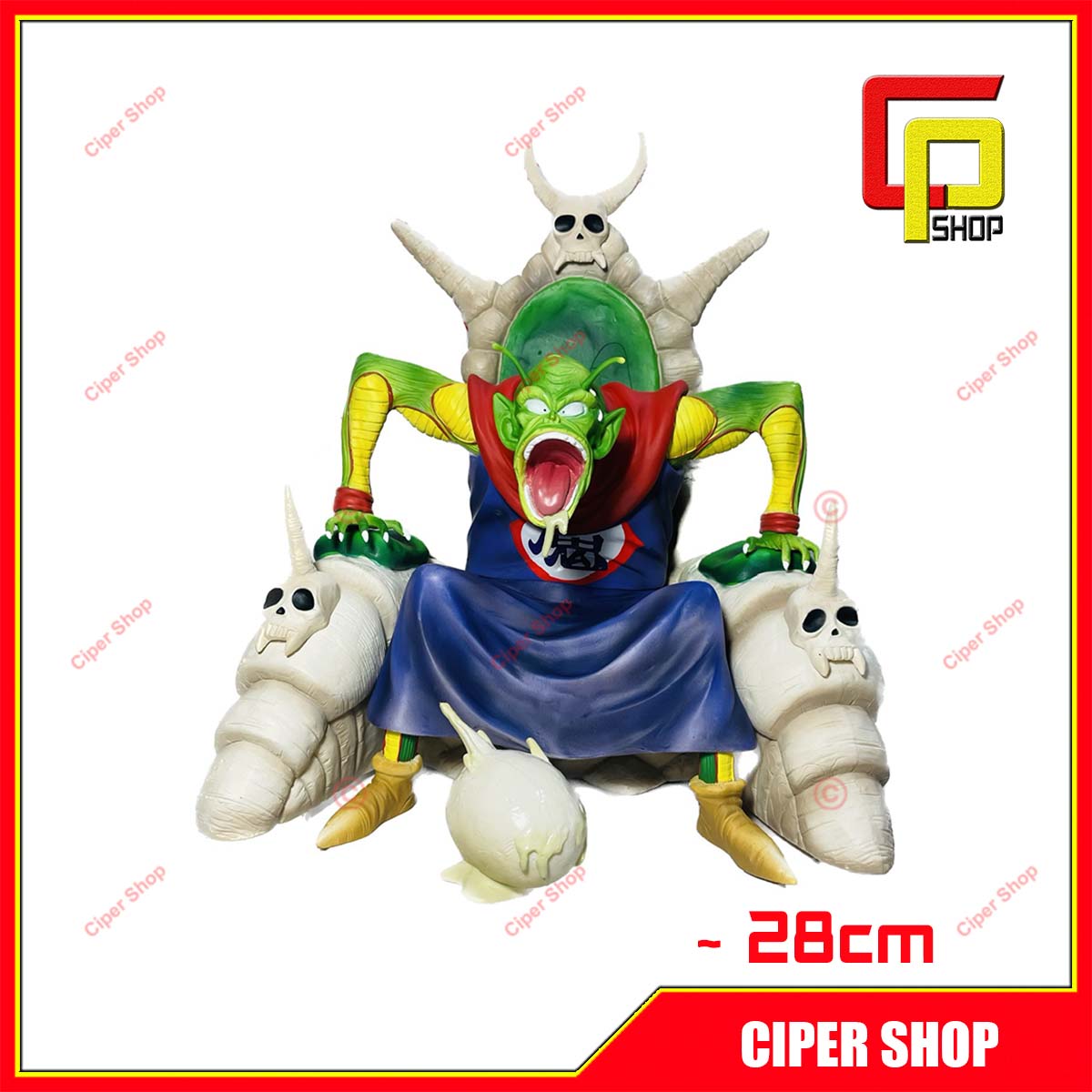 Mô hình Đại Ma Vương Piccolo Ngồi Ghế - Figure Old King Piccolo Dragon Ball