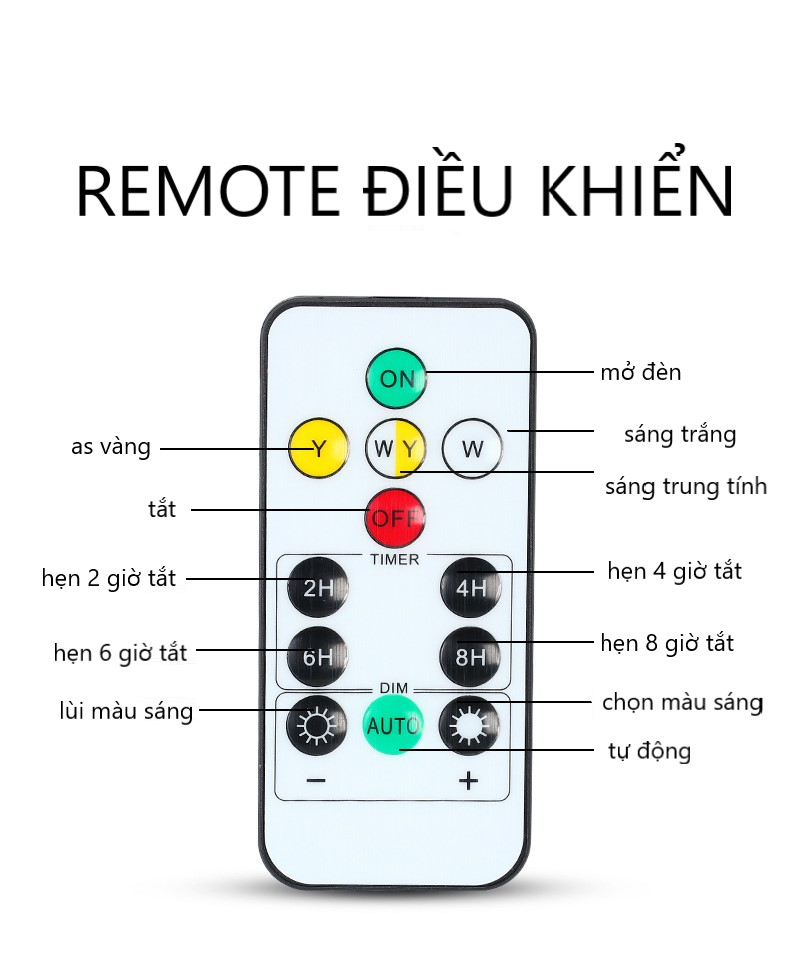 Đèn trụ cổng, sân vườn năng lượng mặt trời 7 màu