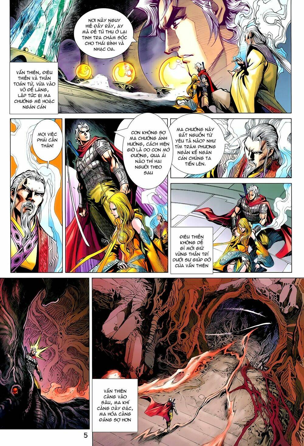 thần binh vấn thiên chapter 10 4