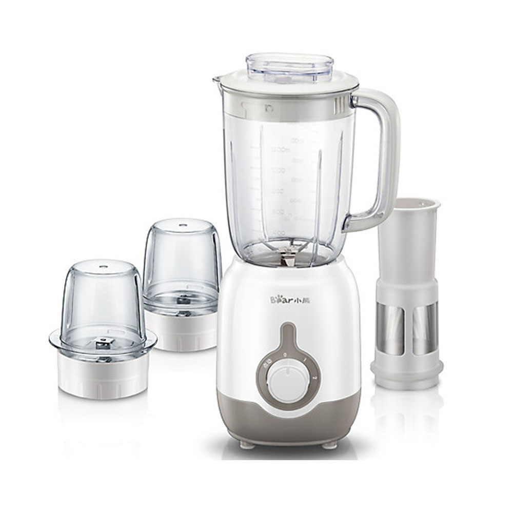 Máy Xay Sinh Tố Đa Năng Bear Xay Hoa Quả, Thịt, Thực Phẩm Công Suất 500W - Hàng Nhập Khẩu