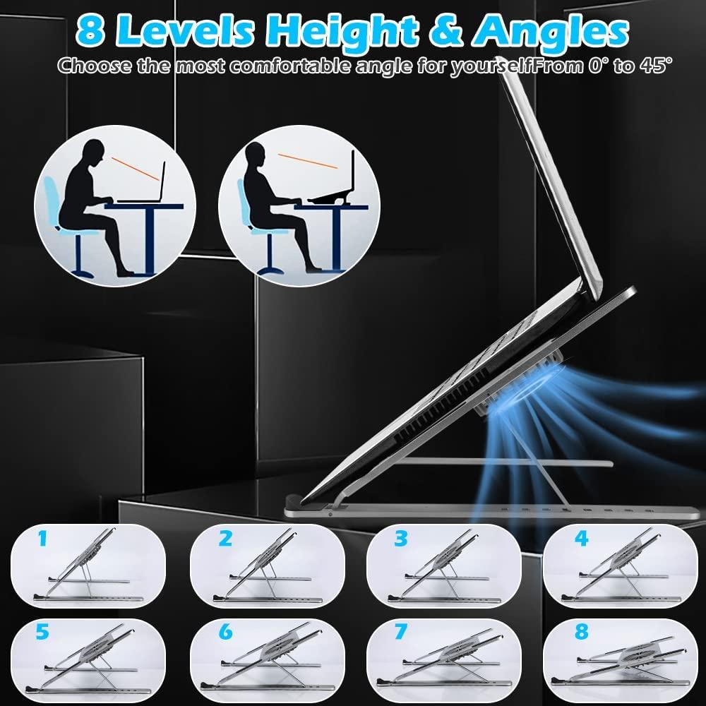 Đế làm mát máy tính xách tay có thể điều chỉnh đế máy tính xách tay