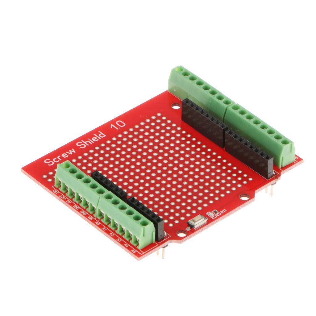 Screw Shields Assembled Prototype Terminal Expansion Board for